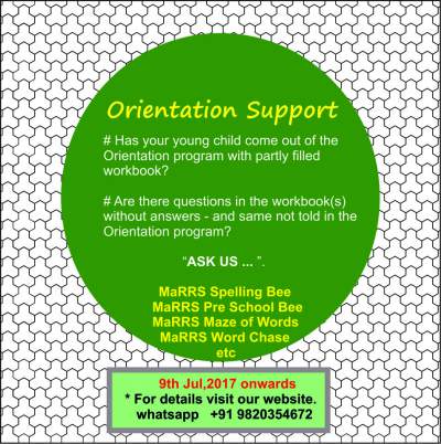 marrs preschool spelling bee orientation